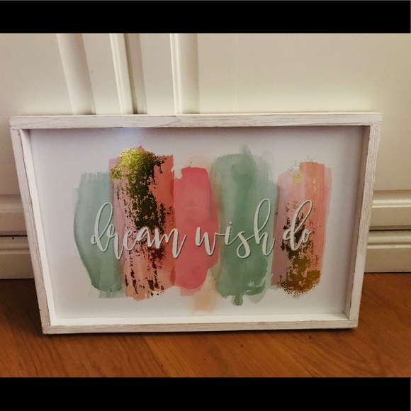 Other - 🌷4 for $20. . The Spring Shop. . Wood Wall Decor